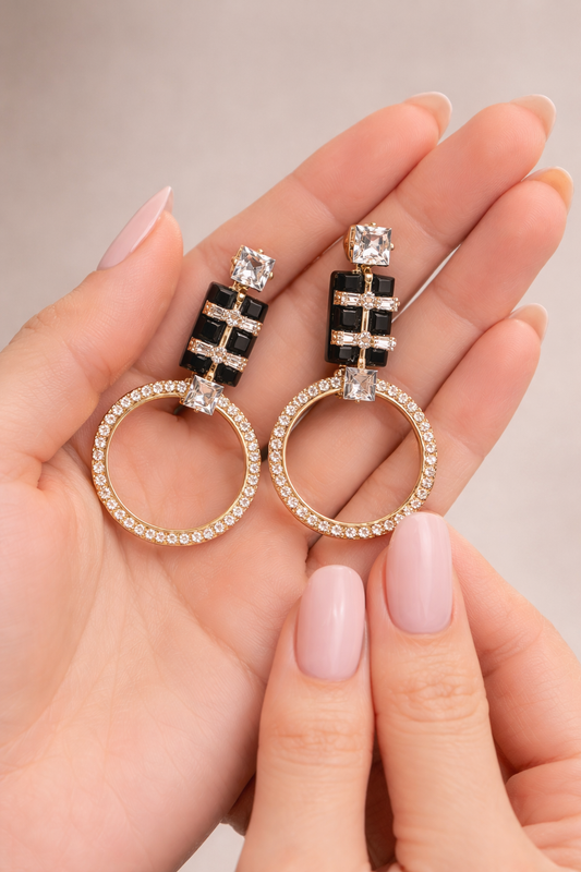 Sabrio midnight halo drops